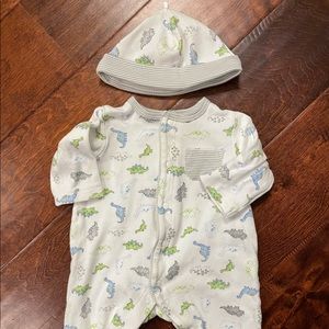 Little Me Sleeper with Hat